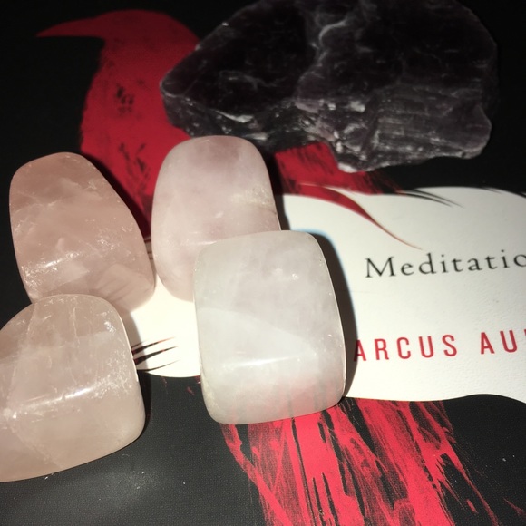 🚨SOLD🚨Lepidolite & Rose Quartz Crystal Bundle - Picture 2 of 7
